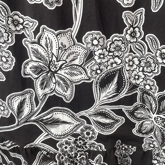 L.O.G.G. Hawaiian print sleeveless dress maxi length women size medium - Picture 4 of 9